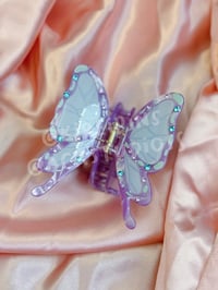 Image 1 of [IN HAND] PURPLE BUTTERFLY CLIP