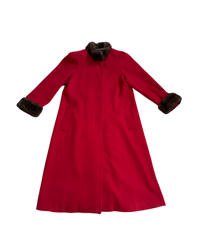 Image 1 of Wool & mink coat