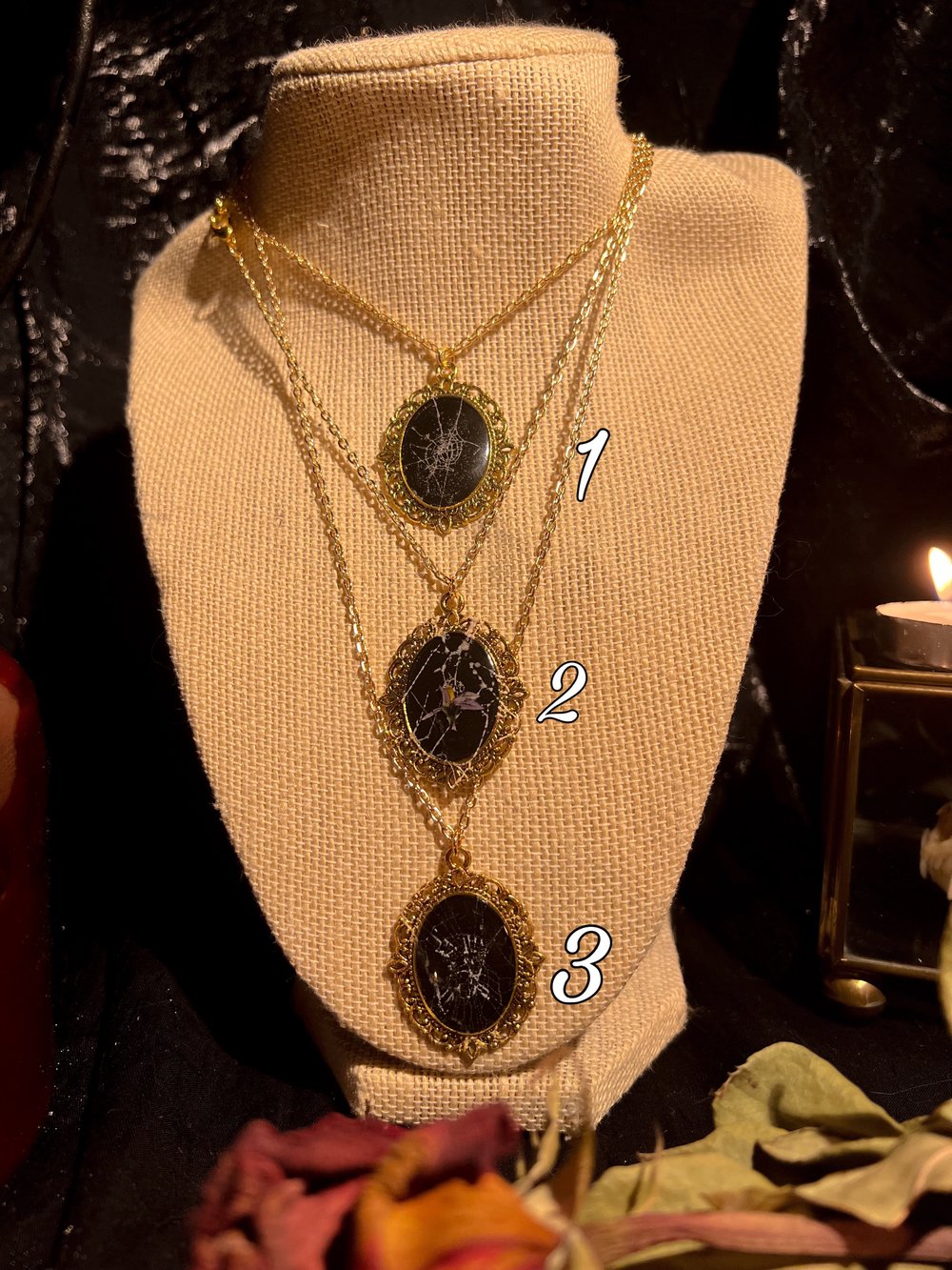 Image of A Web of Lies Necklace
