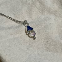 Image 2 of BLUE/OPAL PENDANT