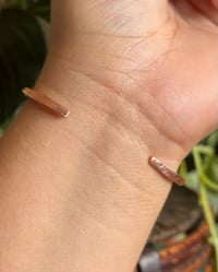 Image 3 of Solid Copper Cuff/Bangle
