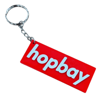 HopBay - Box Logo Keychain 