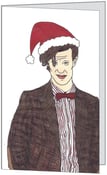 Image of Eleventh Doctor Christmas Card