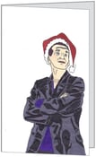 Image of Ninth Doctor Christmas Card