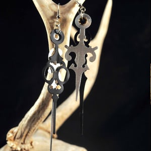 Image of Clock Hand Earrings