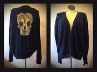 Image 5 of Fatal Beauty Series: UPcycled Peek-a-Boo skully cardi’s