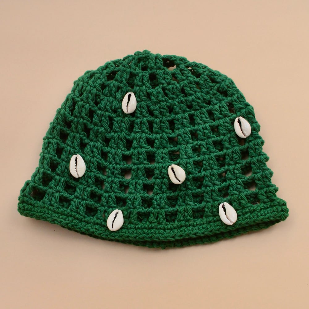 Image of Shell Crochet Beanie