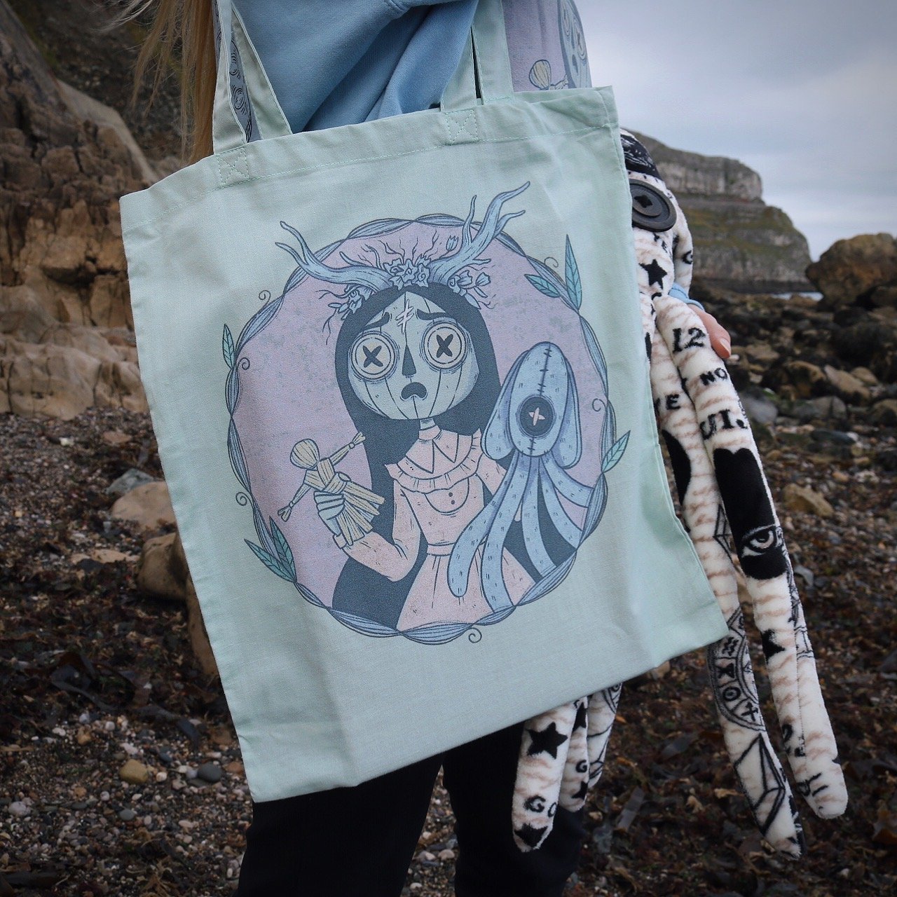 Image of PREORDER Ghost Pumpkin Tote