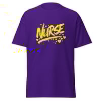 Image 1 of Unisex classic tee, Graffiti Style Nurse Tee