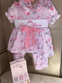 Image 1 of girls birthday princess pjs 