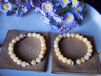 Image 5 of Honey Jade (Golden Jasper) Bracelet, Stretch Bracelet