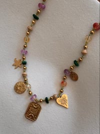 Image 3 of Evil Eye Charm Necklace 