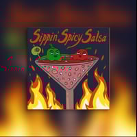 Sippin' Spicy Salsa - Canvas 12"