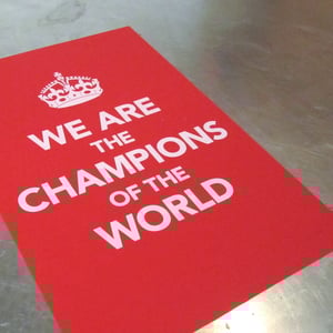 Image of Champions of the World - Red