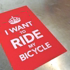 Image of Bicycle - Red