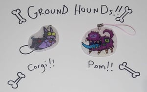 Image of Ground Hound Charm Set