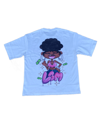 Image 2 of LGM Oversized T-Shirt - Pink (Female)