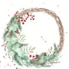 Winter Watercolour Wreaths - Online Adult Workshop 
