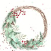 Winter Watercolour Wreaths - Online Adult Workshop