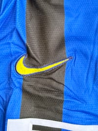 Image 4 of     Inter Milan Classic Blue & Black Pirelli Home Jersey