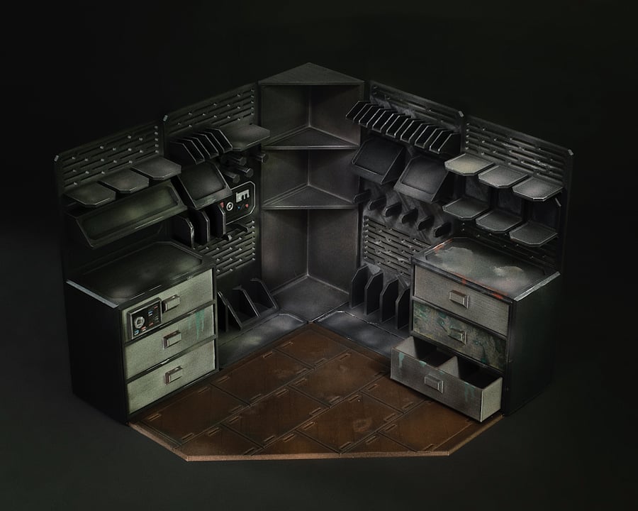 Image of Storage Shelving complete set