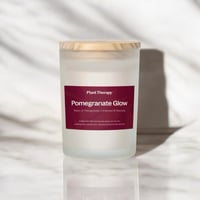 Image 1 of Pomegranate Glow Naturally Scented Candle 