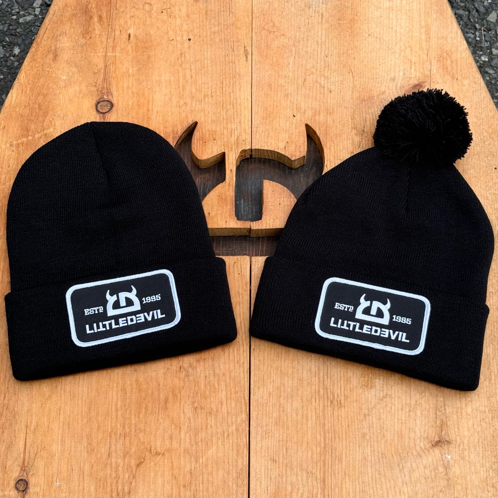 Horns Patch Beanie