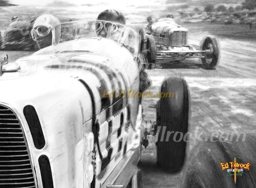 Image of "Miller/Hartz Special" Signed & Numbered 20x24 Giclee' Print