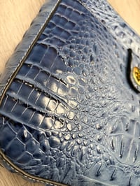 Image 4 of Powder blue snakeskin feel handbag with matching mini wallet 