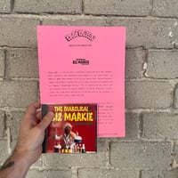 The Diabolical Biz Markie – The Biz Never Sleeps - Original promo C.D with press sheet! 