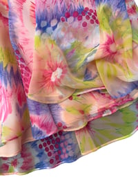 Image 3 of Floral Pastel Midi Skirt W30in