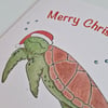 Festive Turtle card