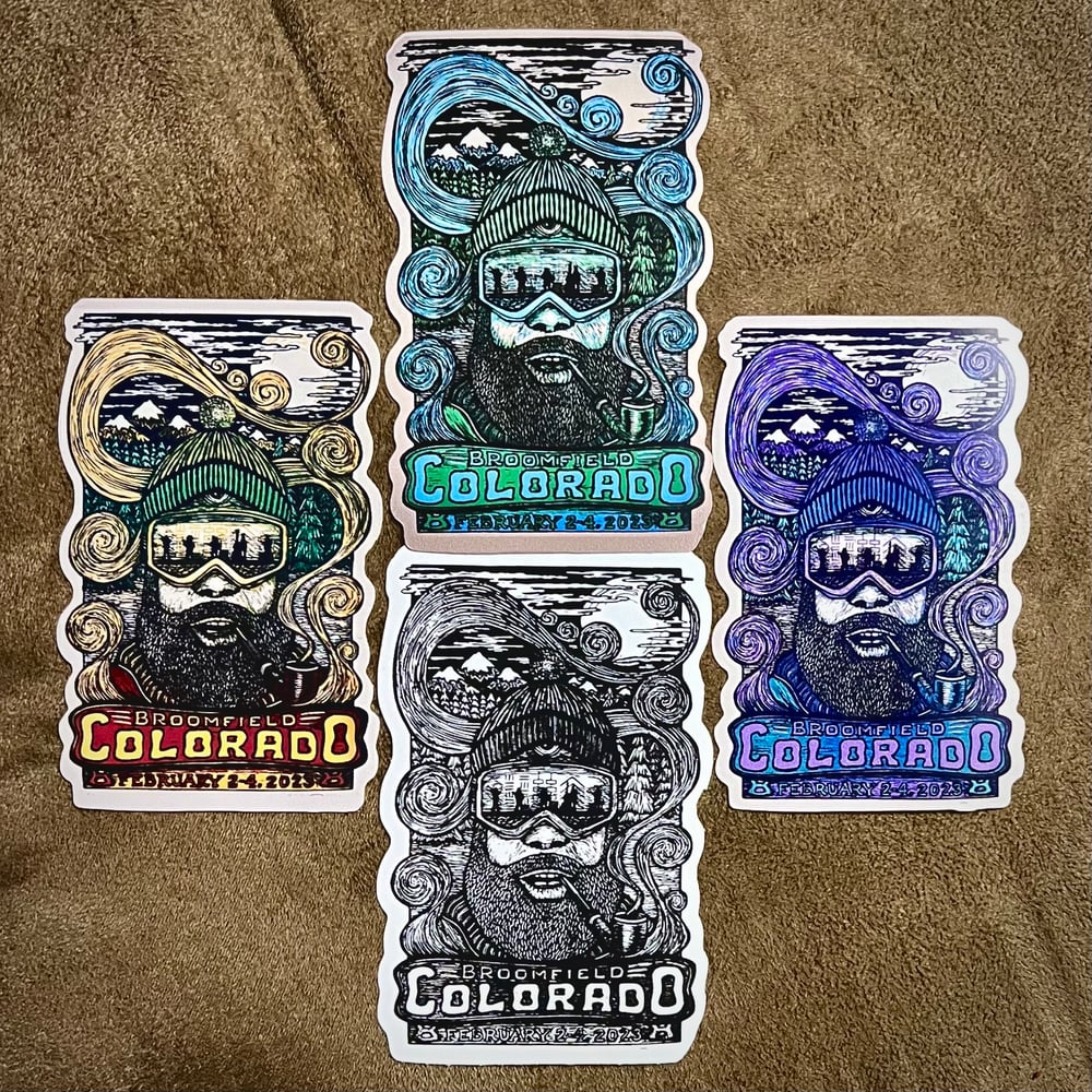 Image of Broomfield stickers