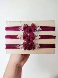 Image 1 of Headband cerise