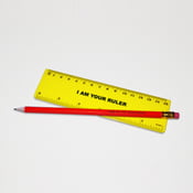Image of Pencil and ruler set - I AM YOUR RULER