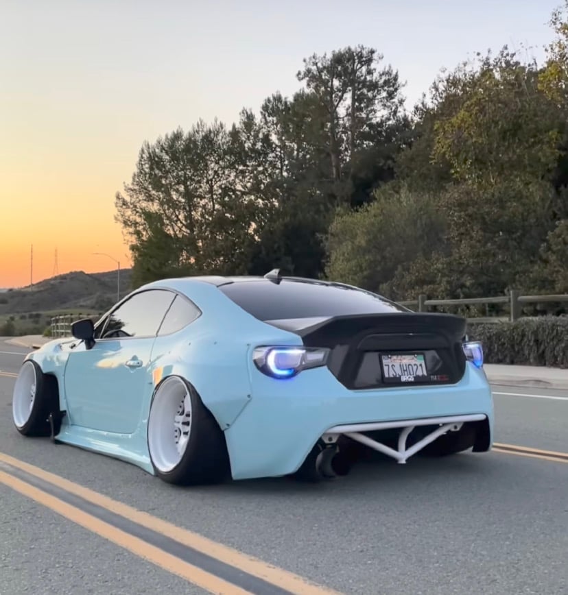 2013-2020 Frs/Brz/86 Rear Bash Bar (MADE TO ORDER) | Lonzo Werks