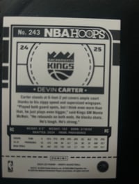 Image 2 of devin carter nba hoops RC 2024 panini