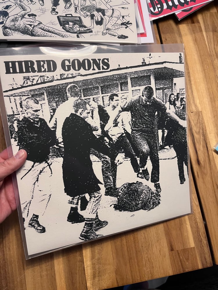 HIRED GOONS - Hired Goons LP TESTPRESSING