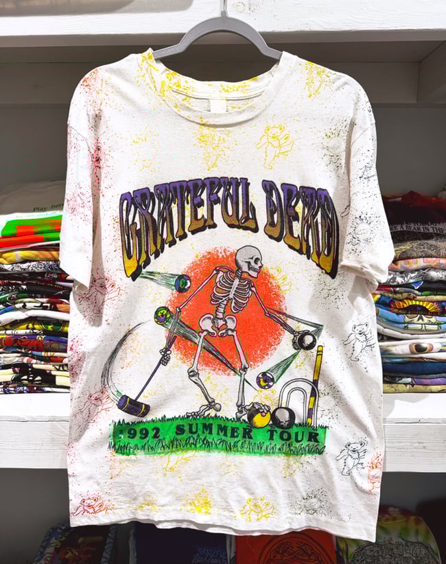 Grateful Dead 1992 Summer Tour Lot T-Shirt - Fits L