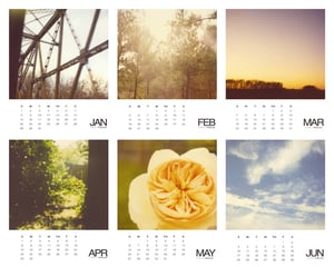 Image of Polaroid Calendar