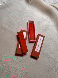 Image 1 of Japan Boku-undo sumi ink stick — Shu /墨運堂朱砂墨條