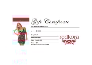 Image of eGift Certificate $100