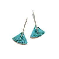 Image 2 of Turquoise Earrings No. 1
