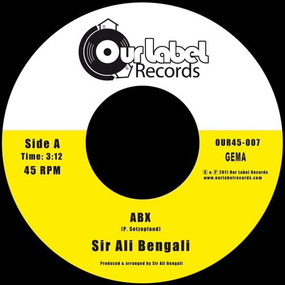 Image of Sir Ali Bengali - ABX / ABX (Instrumental)