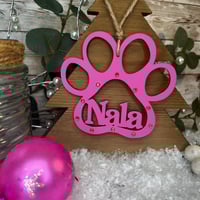 Image 1 of Pawprint decoration