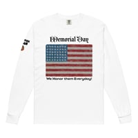 Image 5 of Memorial Day Everyday! Garment-dyed heavyweight long-sleeve shirt