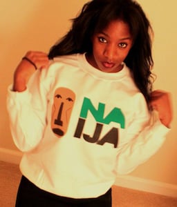 Image of NAIJA White Sweatshirt