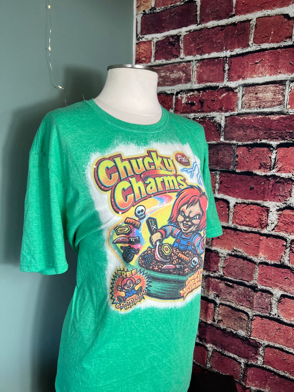 Chucky Charms Bleached Tee