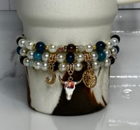 Image 13 of Western Cowprint Tumbler Accessories Set for Stanley with Bow, Bracelet, Bauble & Boot