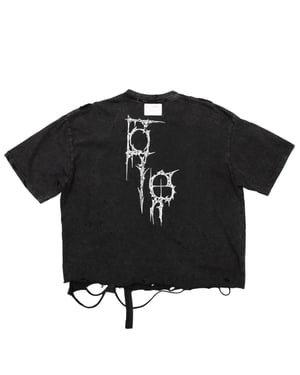 Image of IMPLY x ÒLĮNE - Ten Of Swòrds T-Shirt (Black)